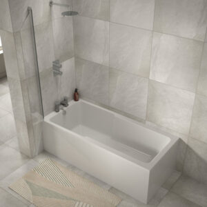 I-Bath Single Ended Shower Bath 1800x800mm