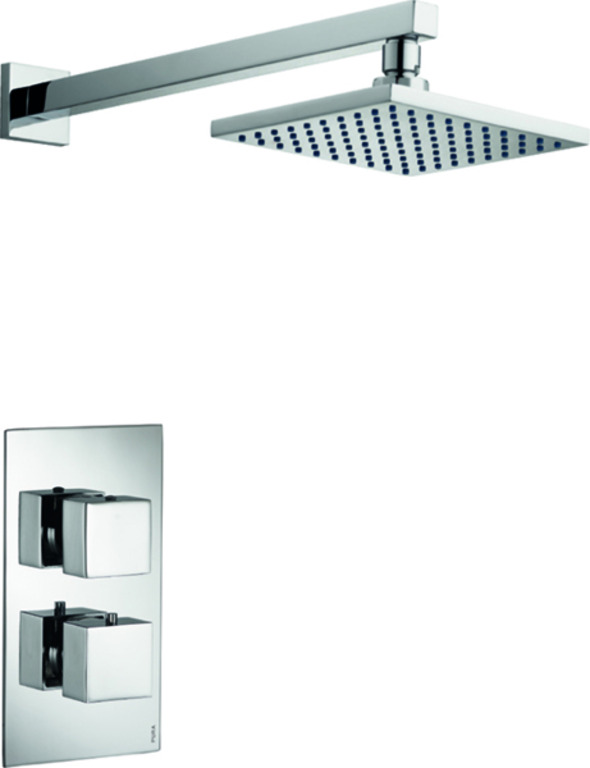 Bloque2 Single Outlet Concealed Valve with New Fixed Head