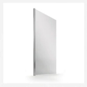 Space 6mm R&F Bath Screen with Stay Clear