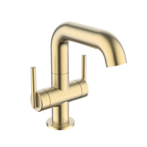 3ONE6 Lever Basin Side Deck Mixer 2 Handle
