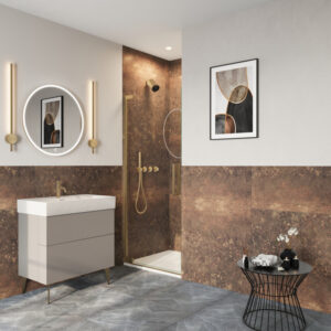 Asura 8mm Hinged Door 1000