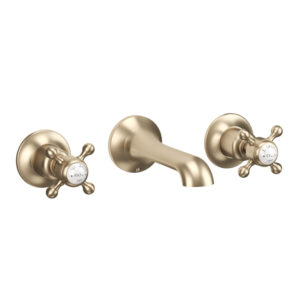 Belgravia Crosshead 3 Hole Wall Set