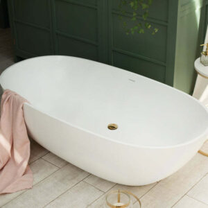 Cloud - 1660mm Stone Freestanding Bath